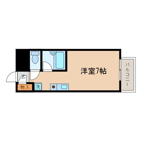 瀬田駅 徒歩8分 2階の物件間取画像